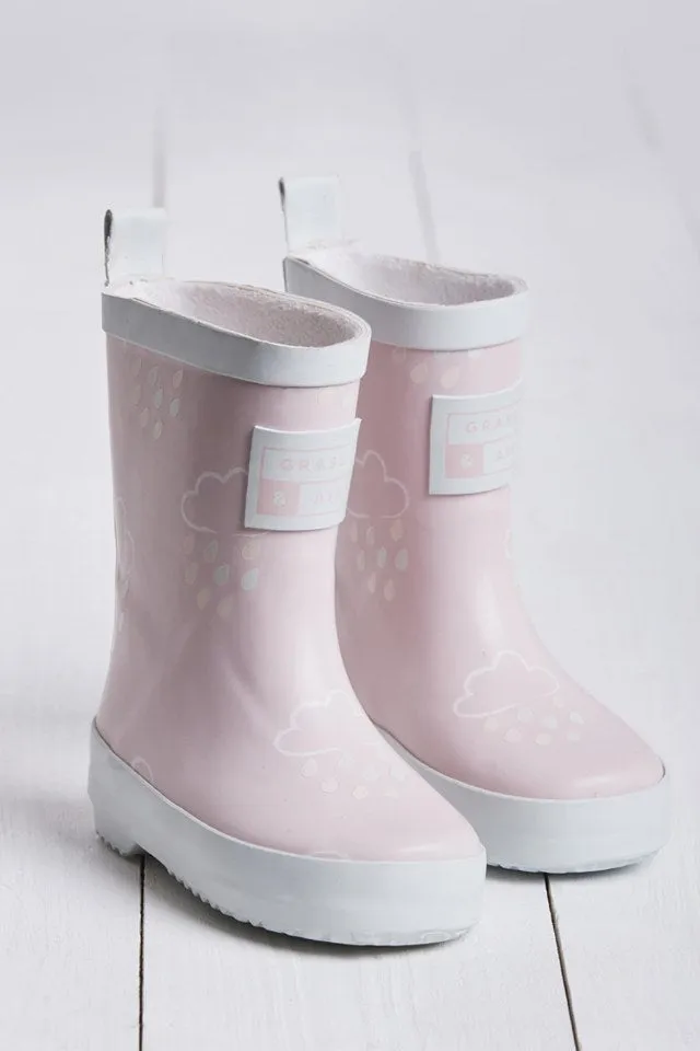 “Puddleton” Luxury Boutique Pastel Colour Changing Wellies