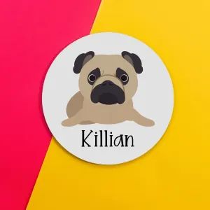 Pug Mouse Pad