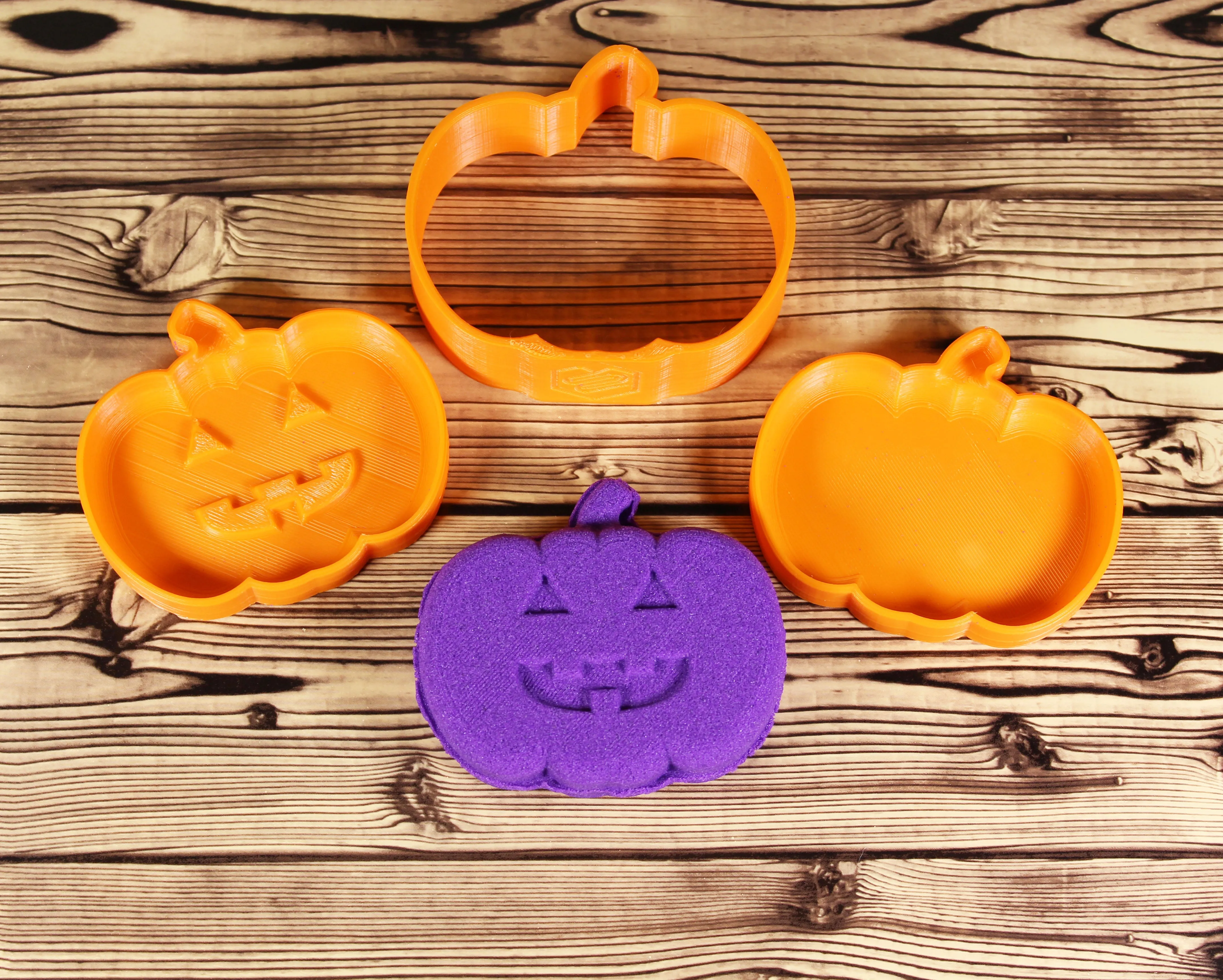 Pumpkin Bath Bomb Mold Press