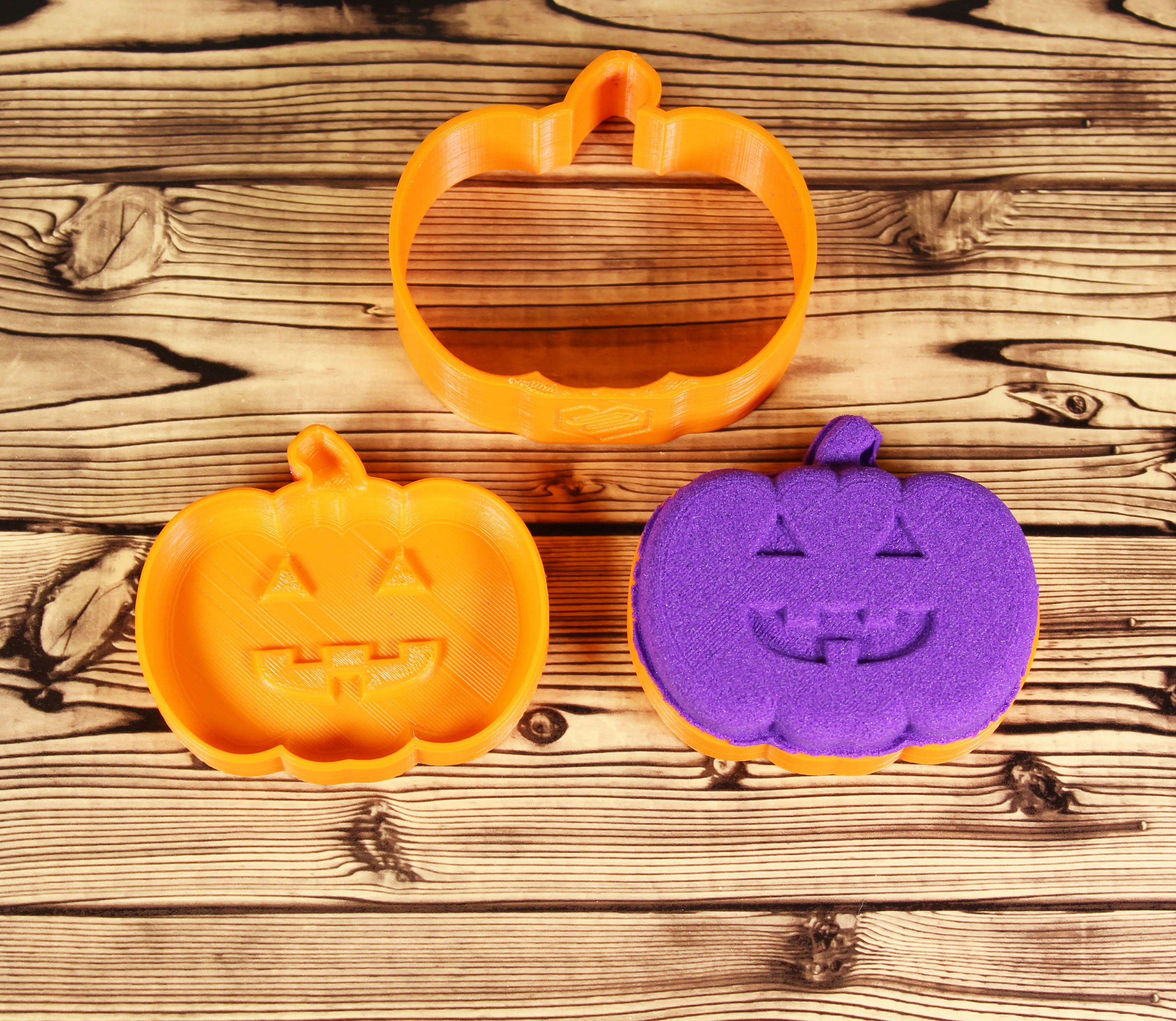 Pumpkin Bath Bomb Mold Press