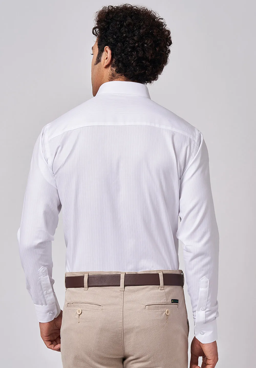 Pure Cotton Formal-slim Fit Shirt - S45626