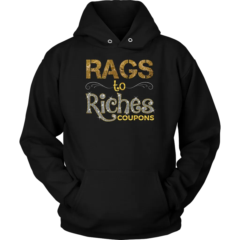 Rags to Riches Coupon Hoodie