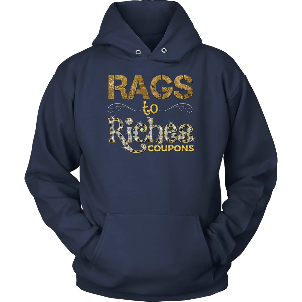 Rags to Riches Coupon Hoodie