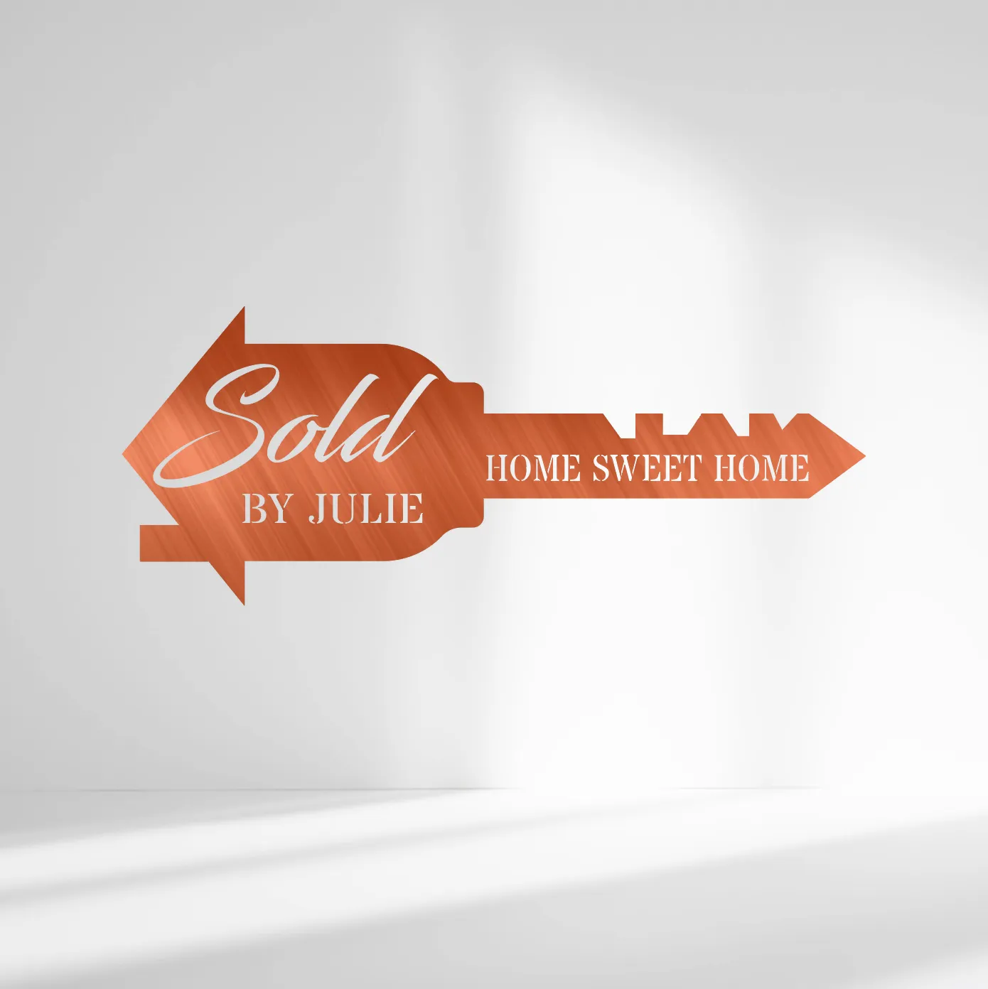 Real Estate Key Monogram