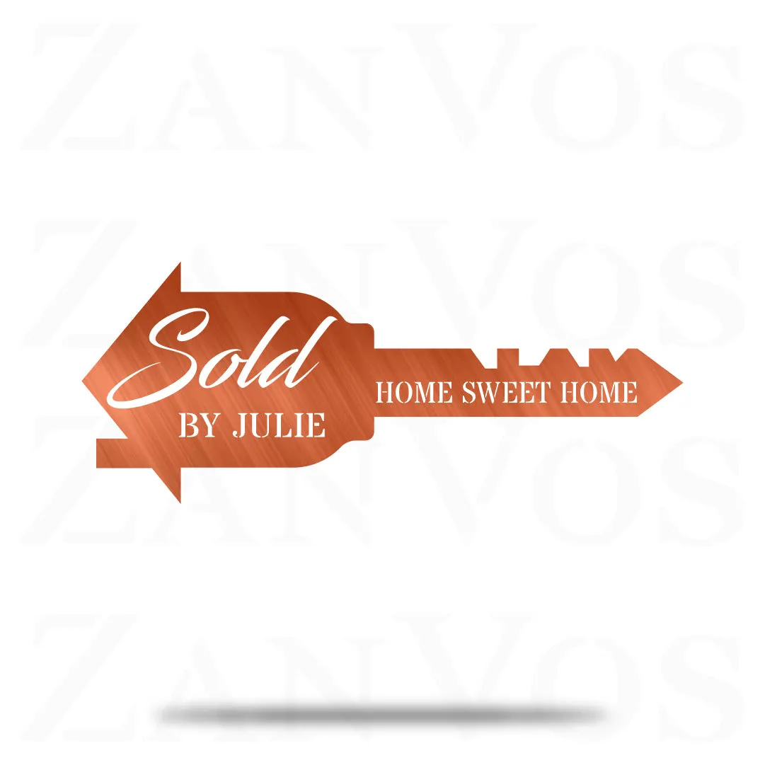 Real Estate Key Monogram