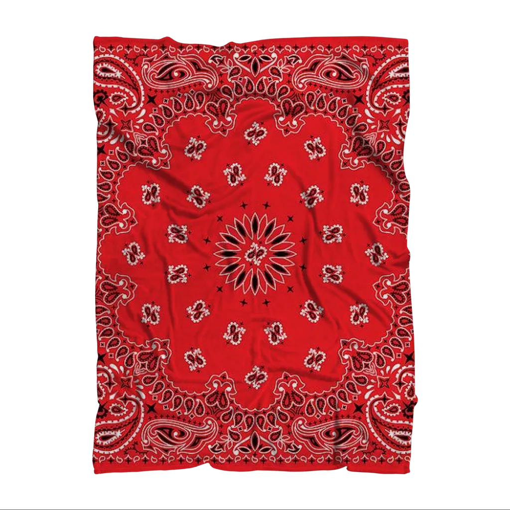 Red Bloods Bandana Premium Adult Blanket