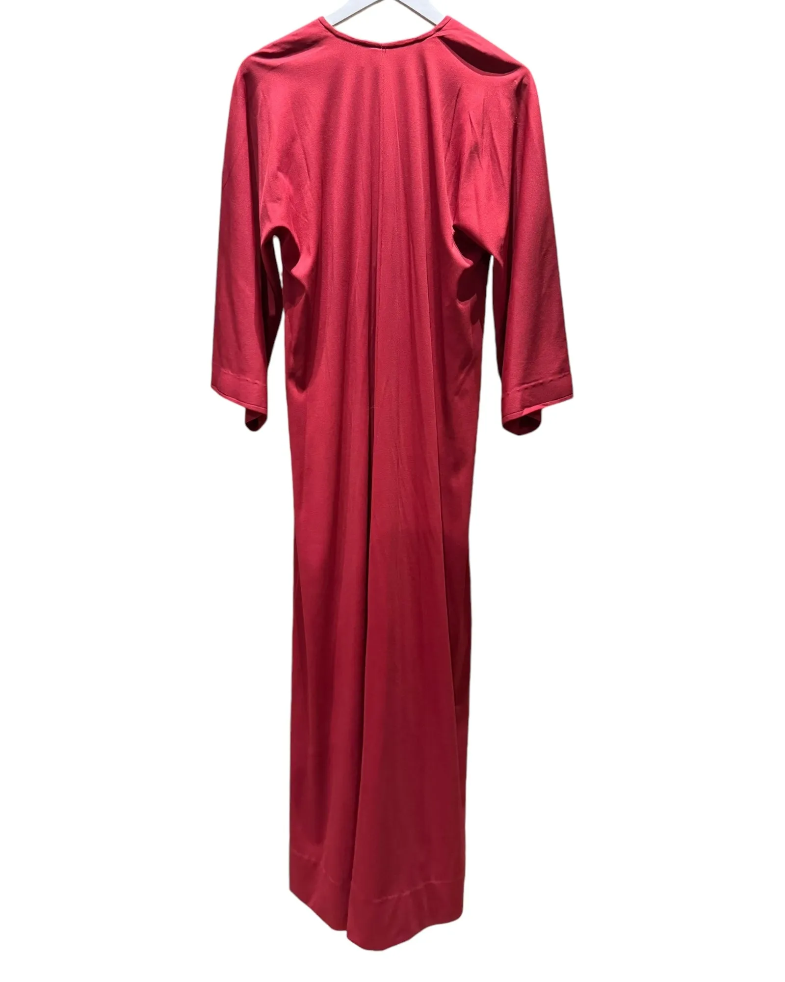 Red Halston 1970’s Signature Jersey Gown