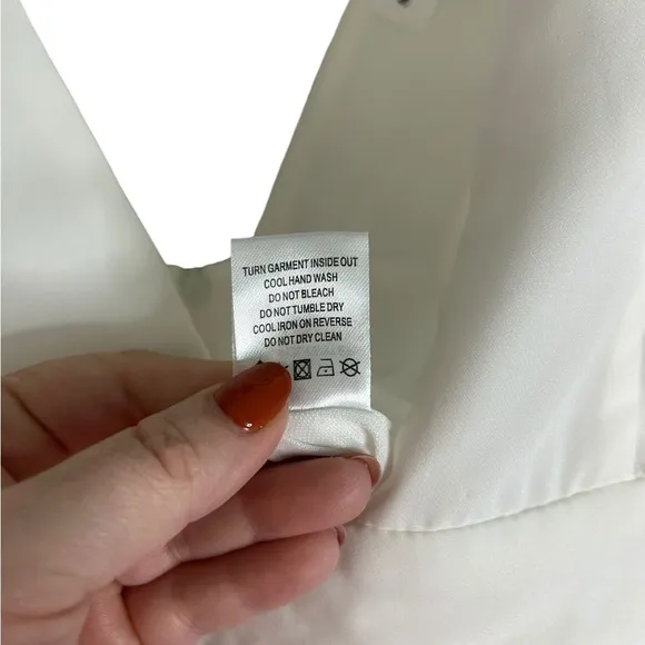 Revolve Superdown White Plunge Neckline Harlow Mini Dress Bodycon Women’s Sz XS