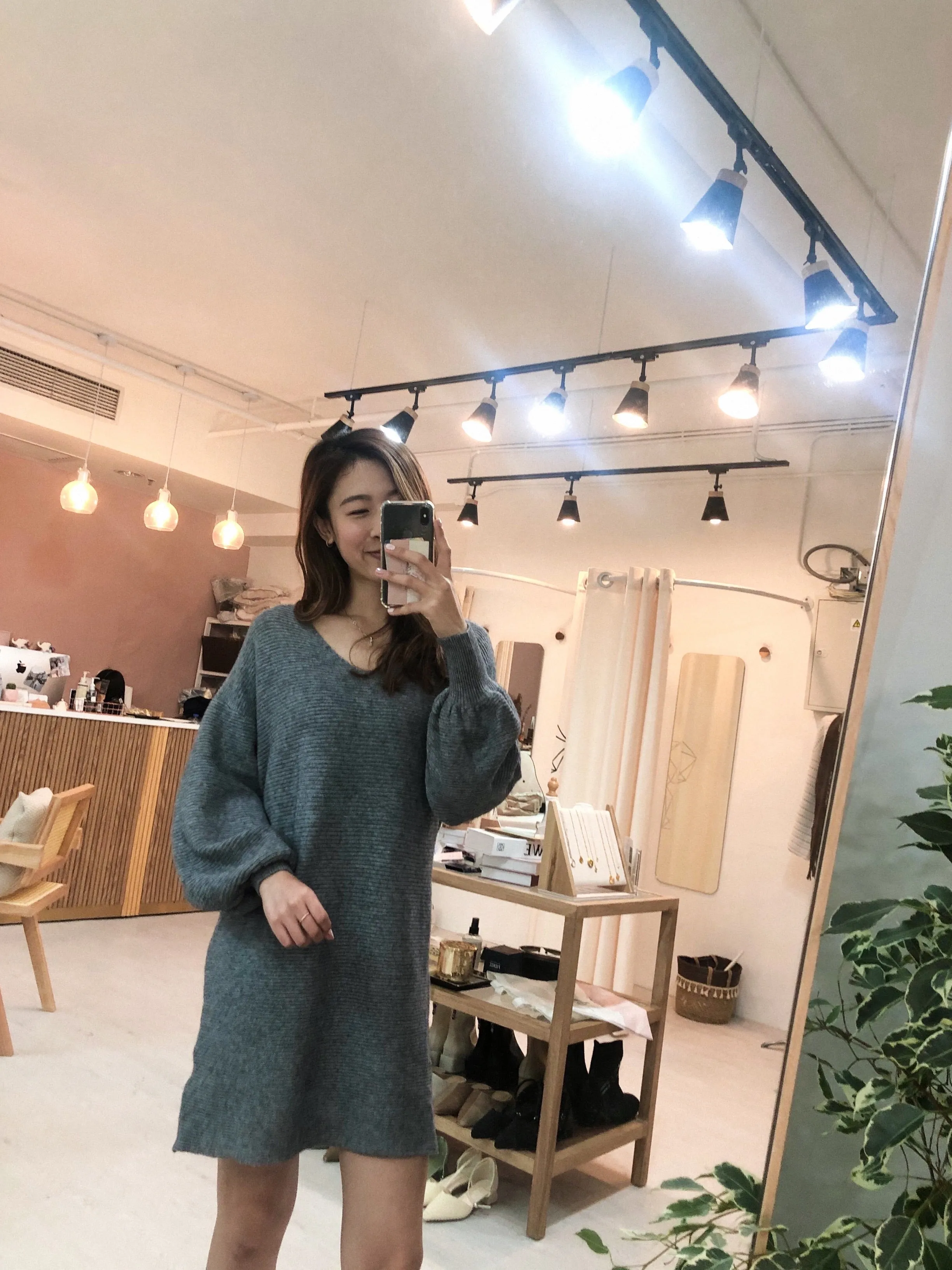 Ribbed Sweater Dress