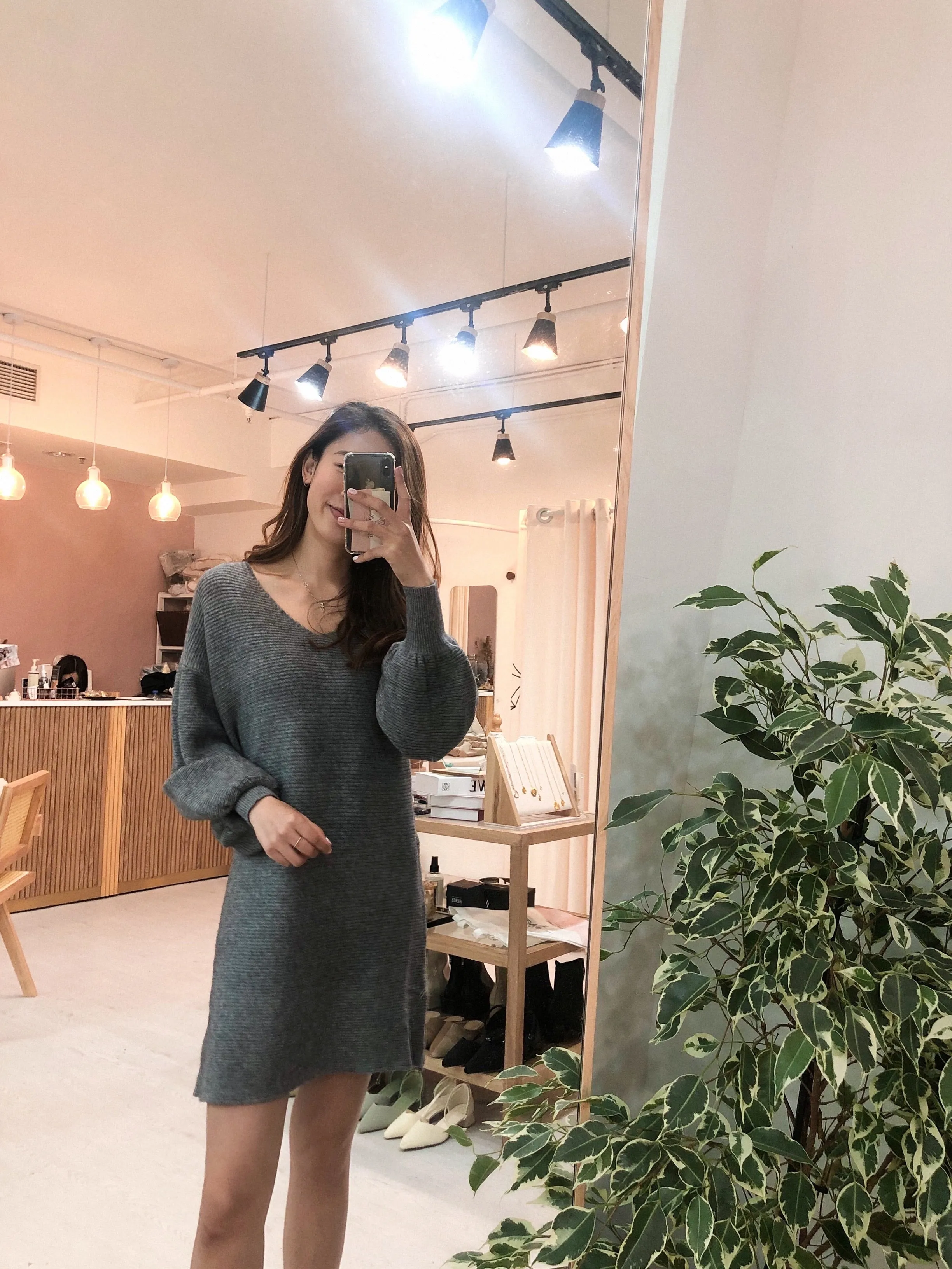 Ribbed Sweater Dress