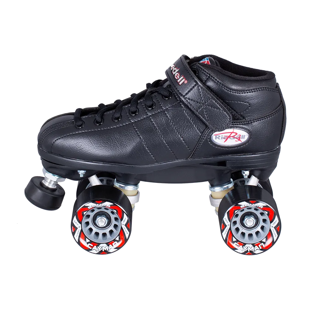 Riedell R3 Skate Black - Cayman Wheels