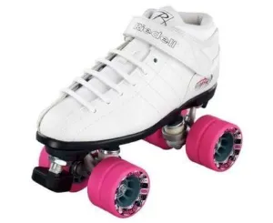 Riedell R3 White Roller Skates