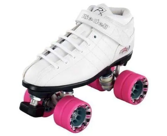 Riedell R3 White Roller Skates