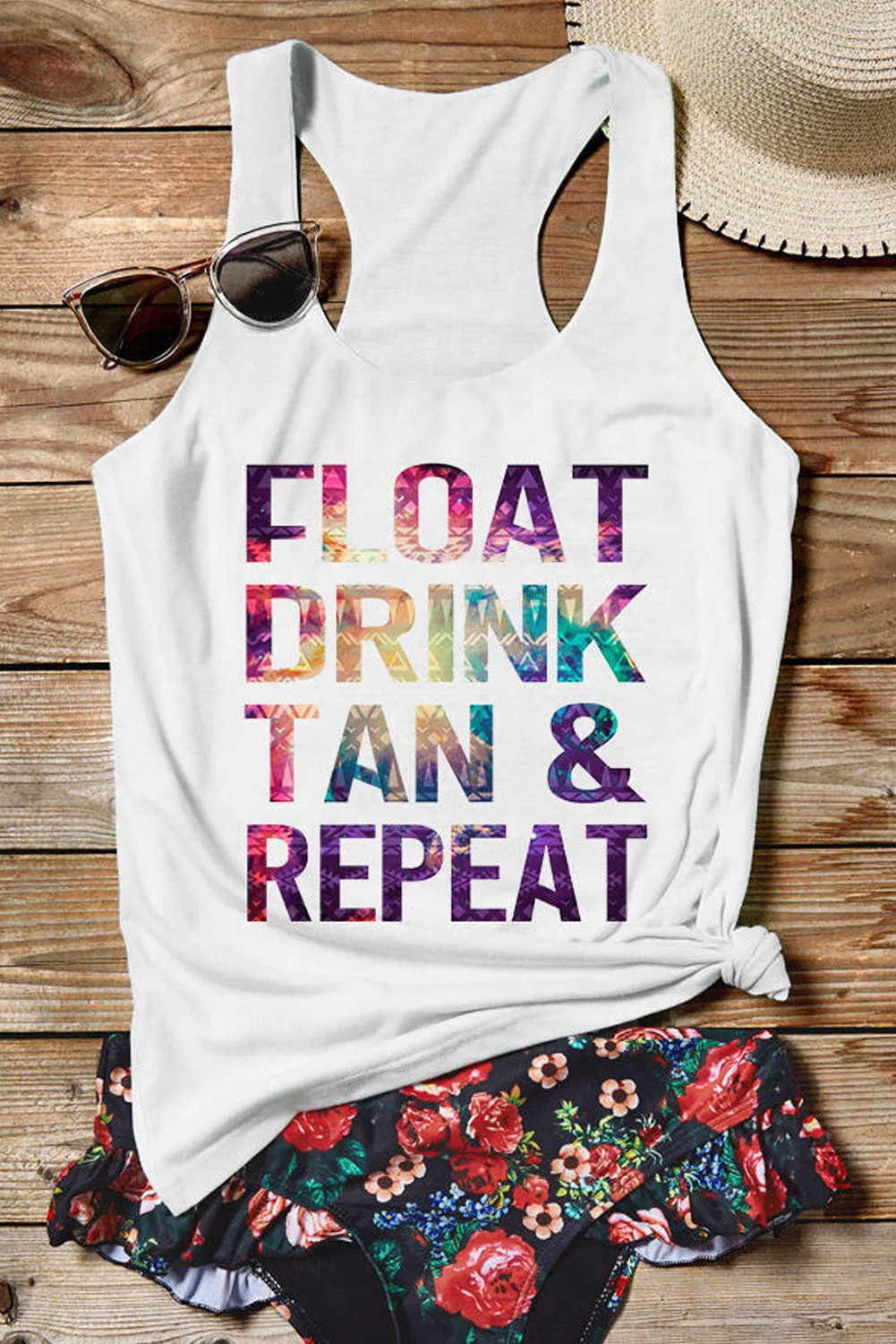 RIVER LIFE Print Tank Top