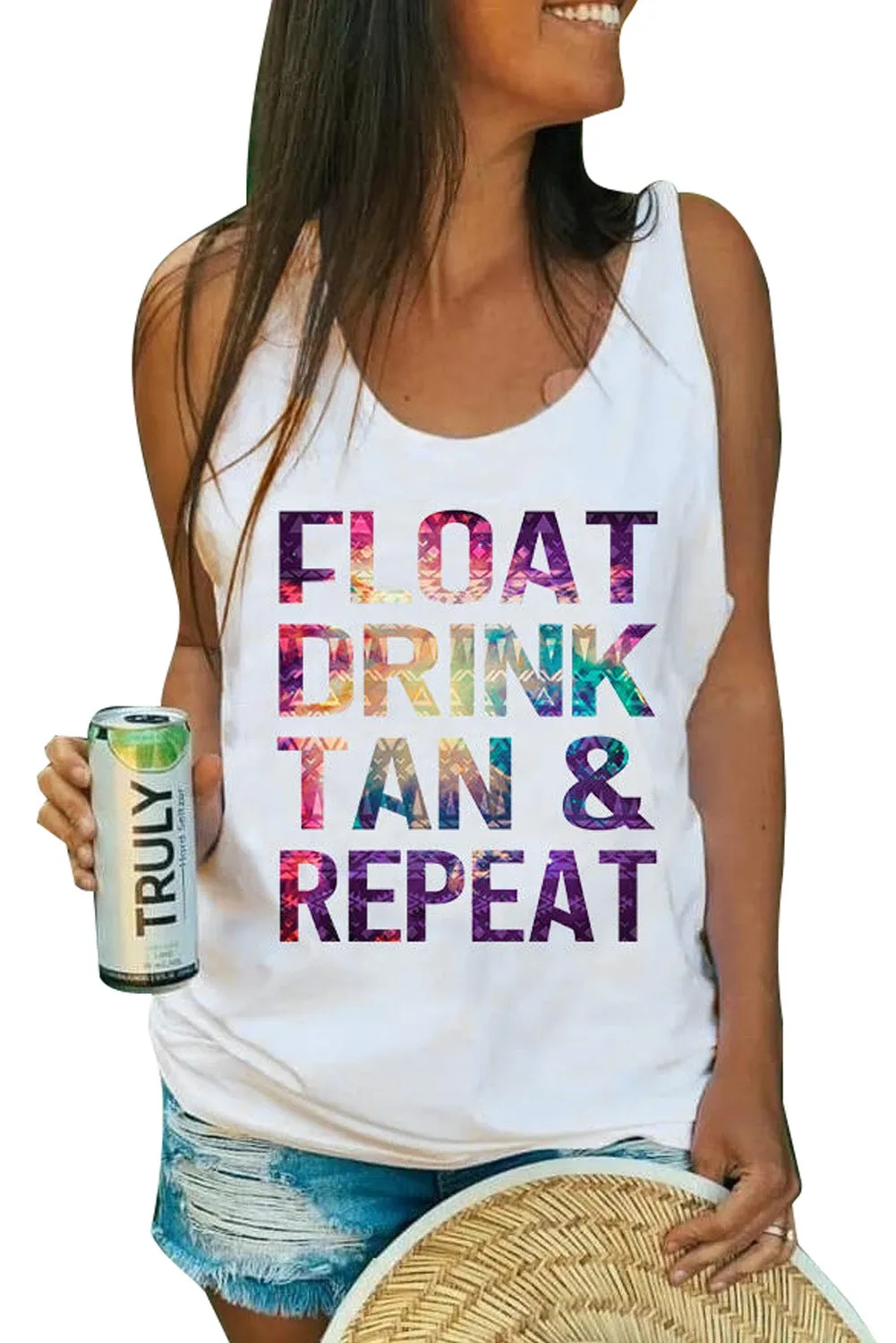 RIVER LIFE Print Tank Top