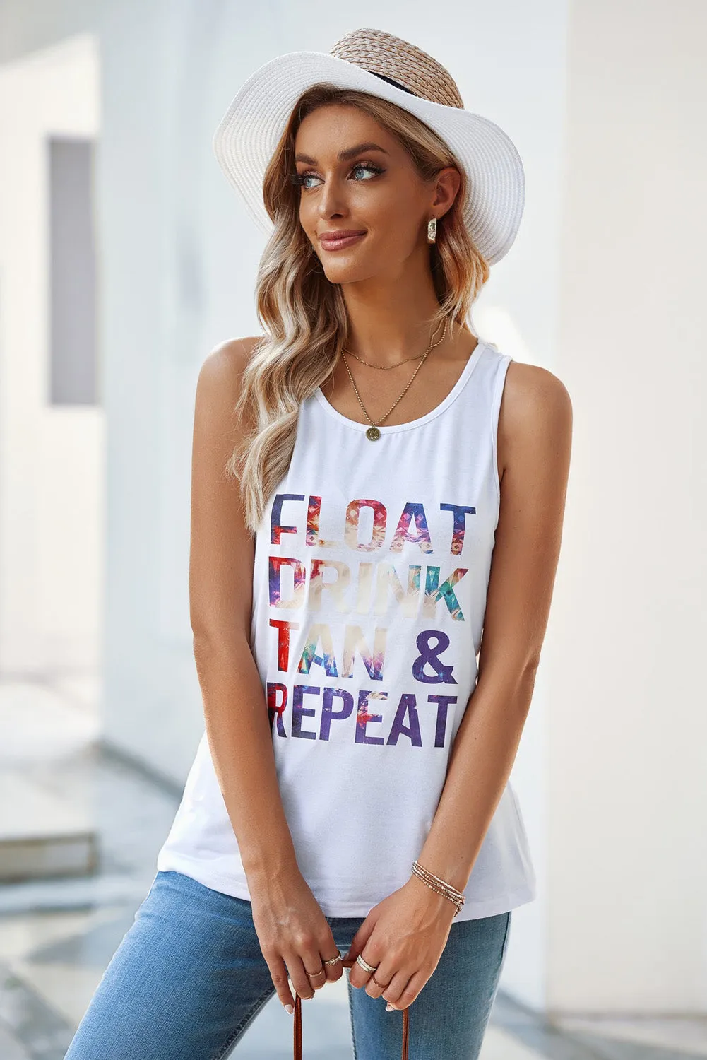 RIVER LIFE Print Tank Top