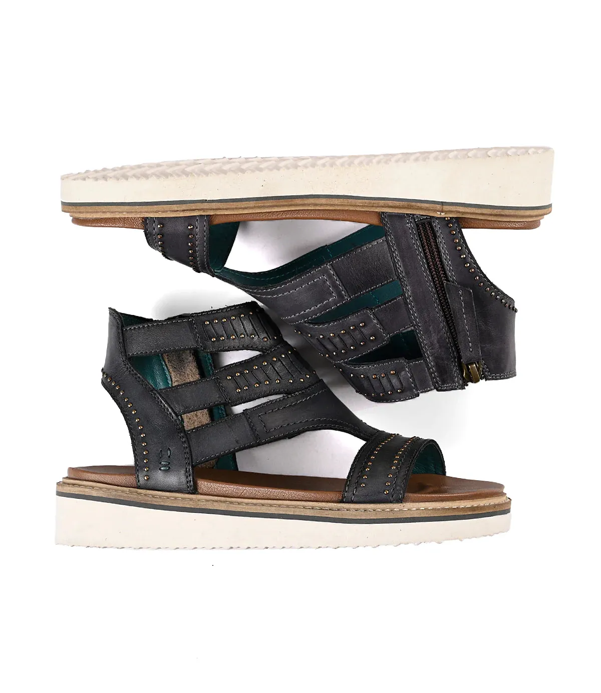 Roan Carlita Leather Sneaker Sandal