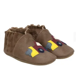 Robeez I Dig You Dark Beige Soft Soles