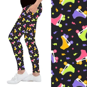Roller Rink Deluxe Pocket Leggings