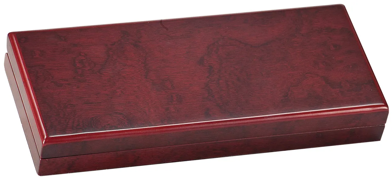 Rosewood Finish Pen Box