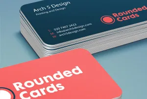 Rounded Business Cards