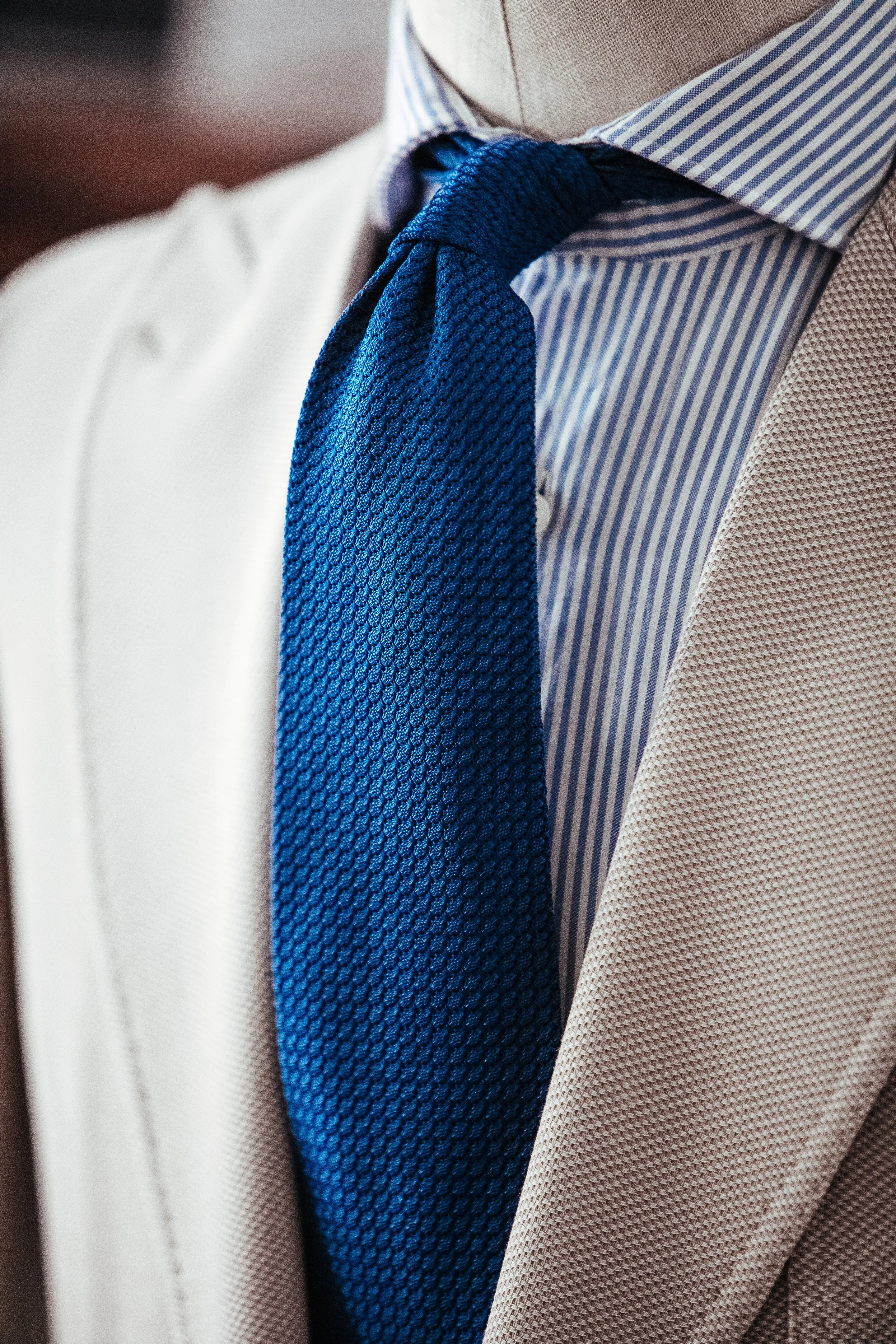 Royal Blue Grenadine Tie