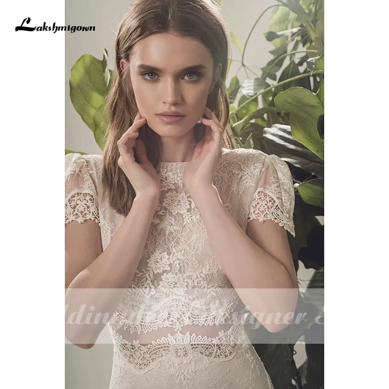 Roycebridal Bohemian Wedding Dress  Beach Bridal Gown