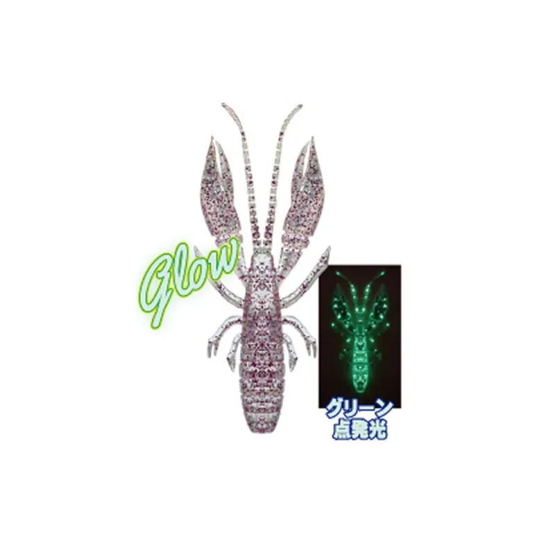 RUDIE'S Eating Shrimp Soft Plastics 2.5"