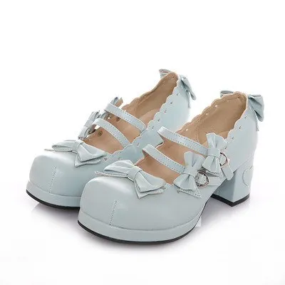 Ruffle Strap Bow Shoes SD00785