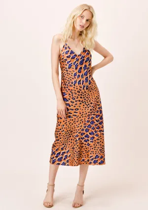 Rya Bias Cut Midi Dress