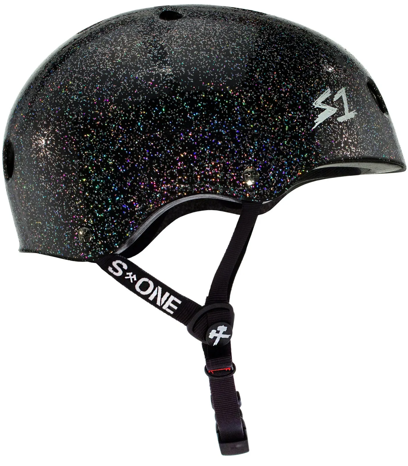 S1 Lifer Helmet - Black Glitter
