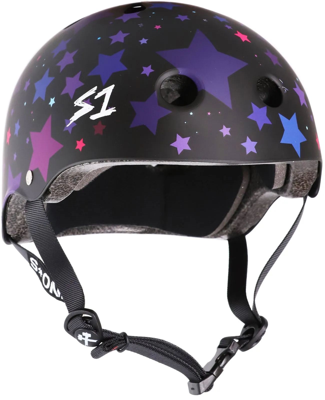 S1 Lifer Helmet - Black Matte/Stars