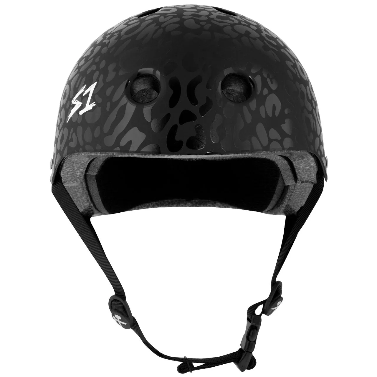 S1 Lifer Helmet - Matt Black Leopard