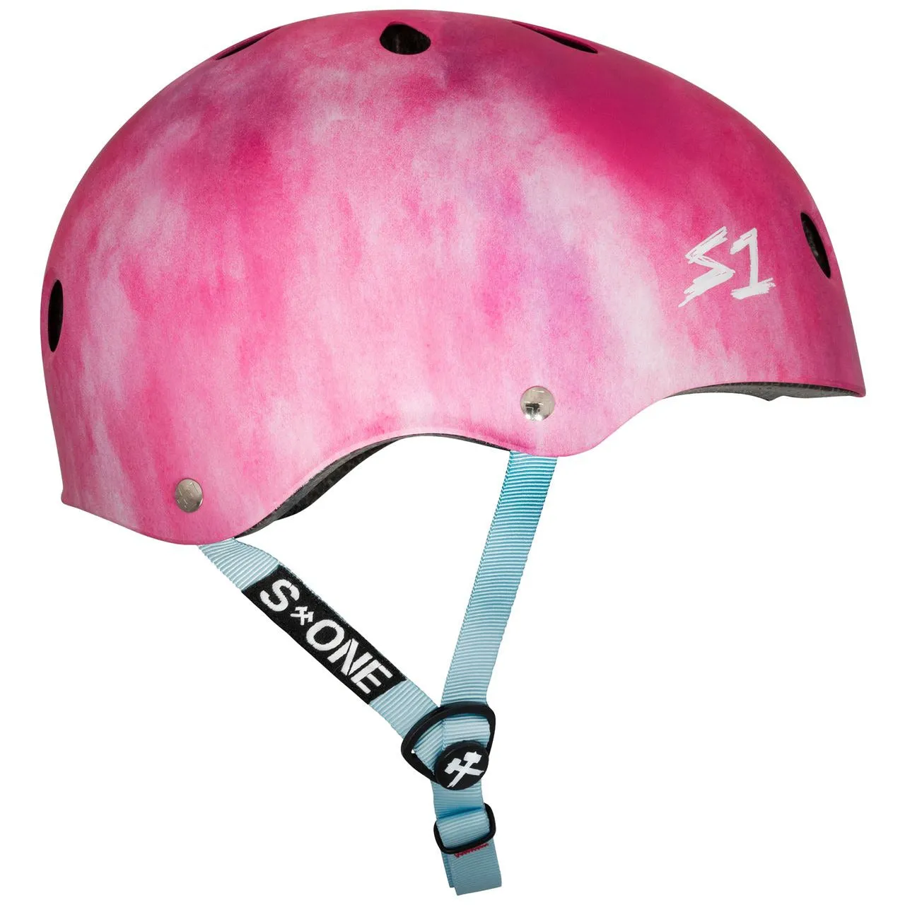 S1 Lifer Helmet - Matt Purple Watercolour