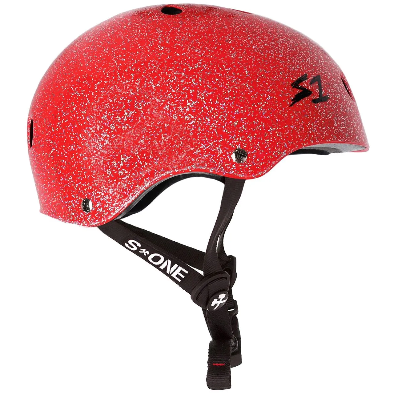 S1 Lifer Helmet - Red Gloss Glitter