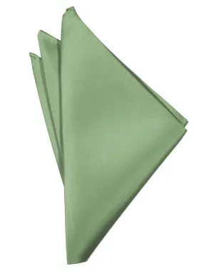 Sage Luxury Satin Pocket Square