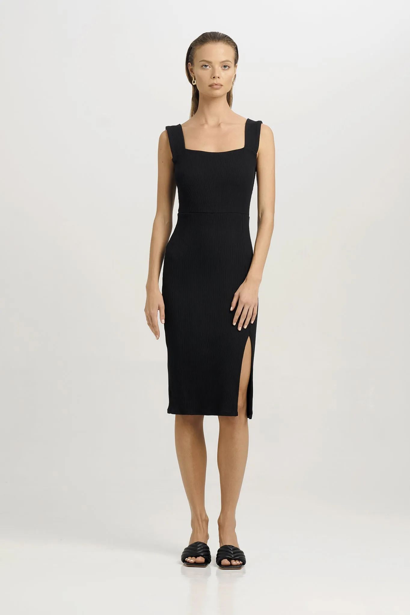 Samantha Ribbed Dress
