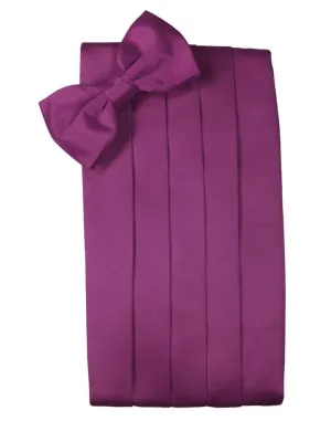 Sangria Luxury Kids Satin Cummerbund