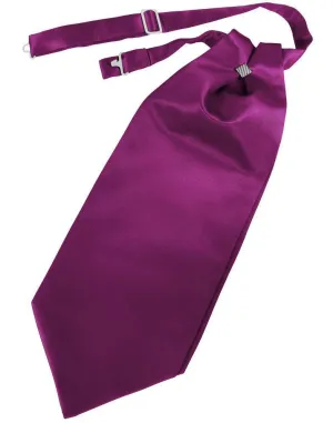 Sangria Luxury Satin Cravat
