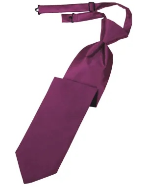 Sangria Luxury Satin Kids Necktie