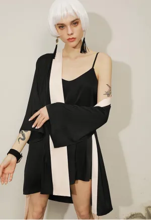 Satin Robe for Spring and Summer with Dress, Best Gift