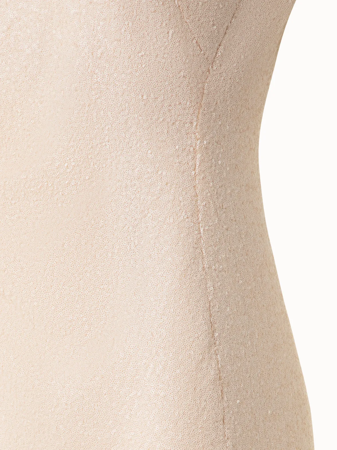 Sequined Jersey Sheath Dress