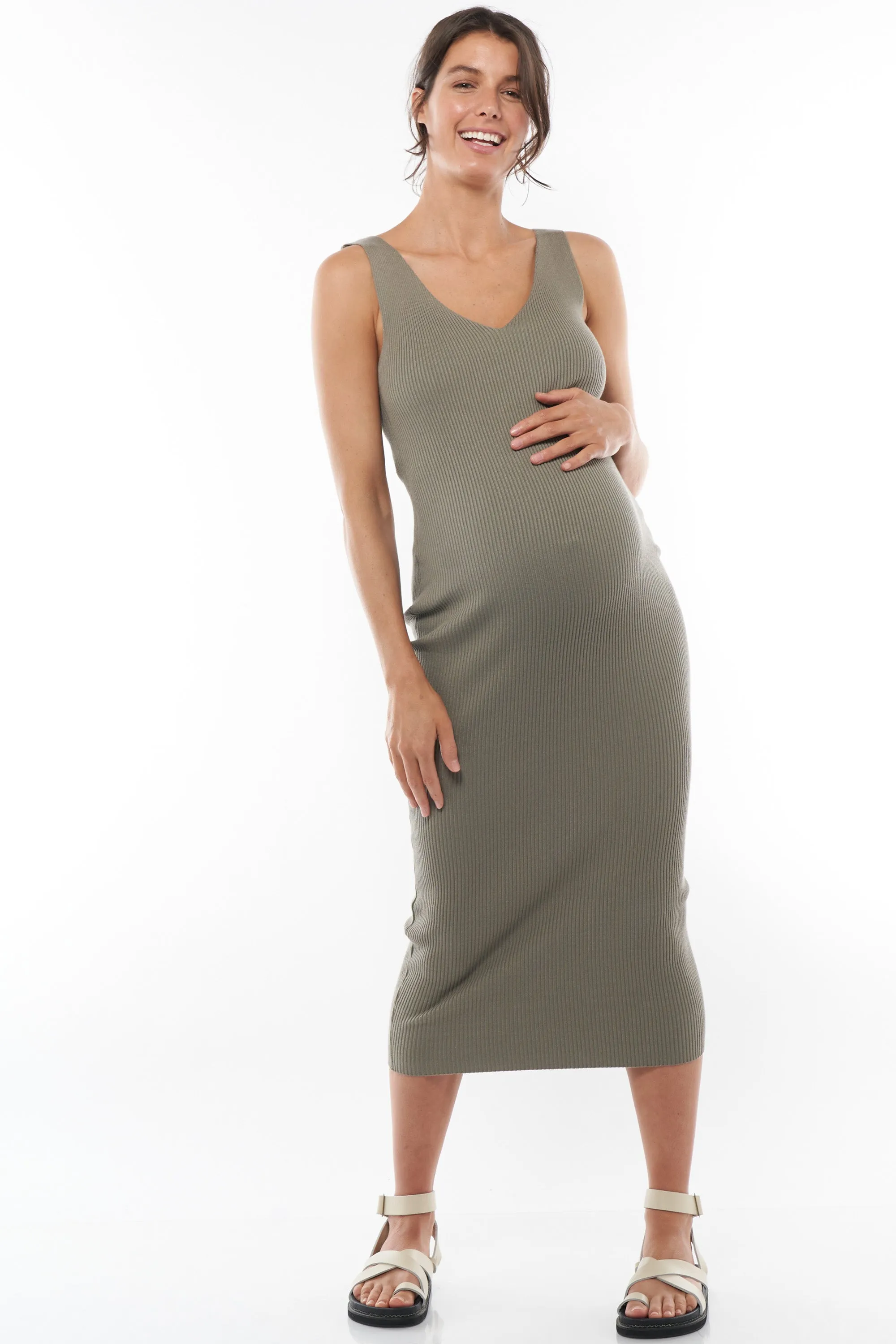 Serenity Sleeveless Knit Dress*