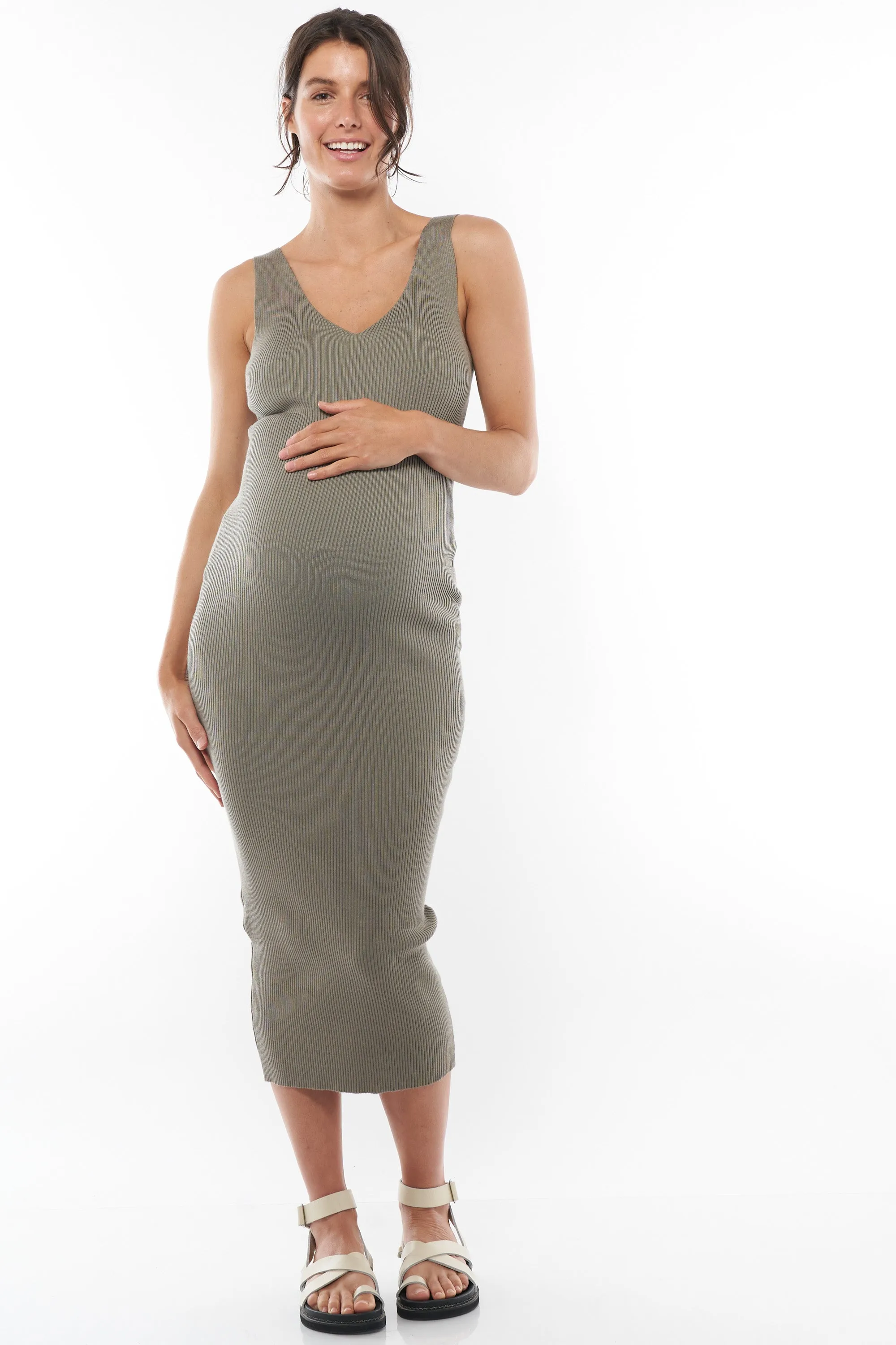 Serenity Sleeveless Knit Dress*