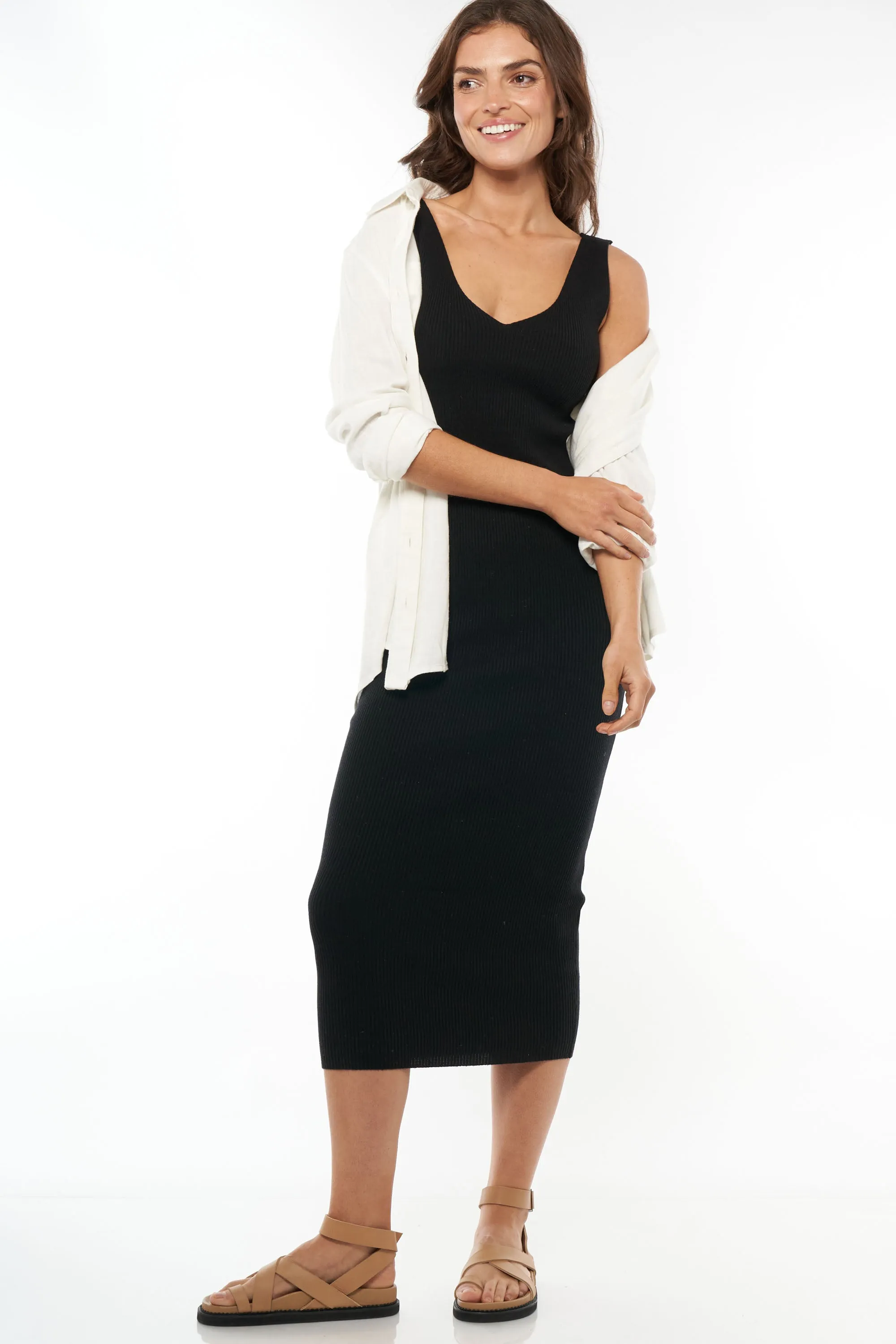 Serenity Sleeveless Knit Dress*