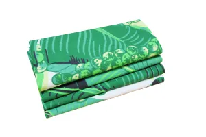 Set of Four Brazilliance Green Napkins
