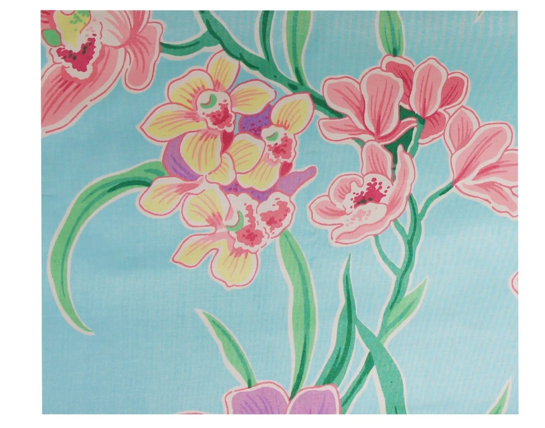 Set of Four Napkins - Orchid Aqua