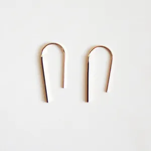 Short Arc Threader Earrings