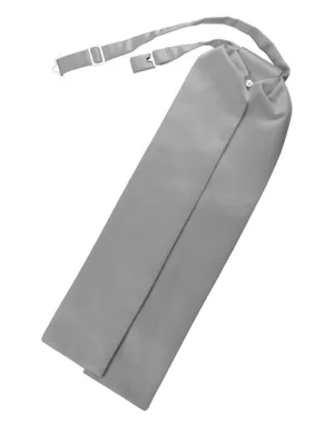 Silver Luxury Satin Ascot