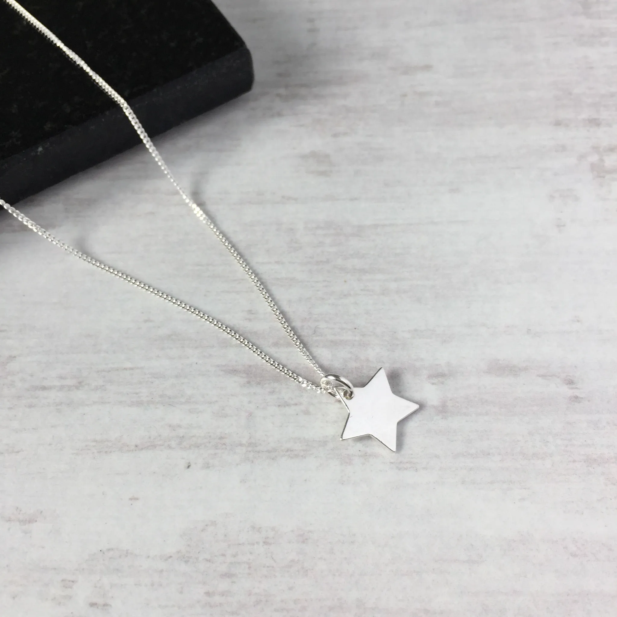 Silver Star Necklace